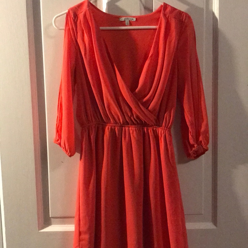 Peach Charlotte Russe Dress